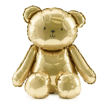 Feestbazaar Folieballon Beer Goud (38x42)