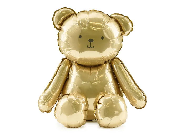 Feestbazaar Folieballon Beer Goud (38x42)