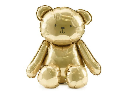 Feestbazaar Folieballon Beer Goud (38x42)