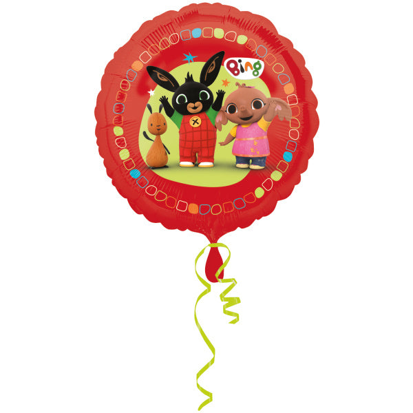 Feestbazaar Folieballon Bing Rood (43cm)