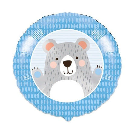 Feestbazaar Folieballon Birthday Bear (46cm)