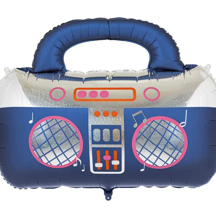 Feestbazaar Folieballon Boombox (98x70cm)