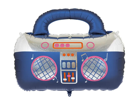 Feestbazaar Folieballon Boombox (98x70cm)
