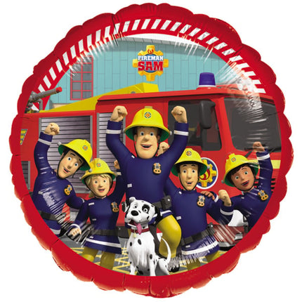 Feestbazaar Folieballon Brandweerman Sam - 43 cm