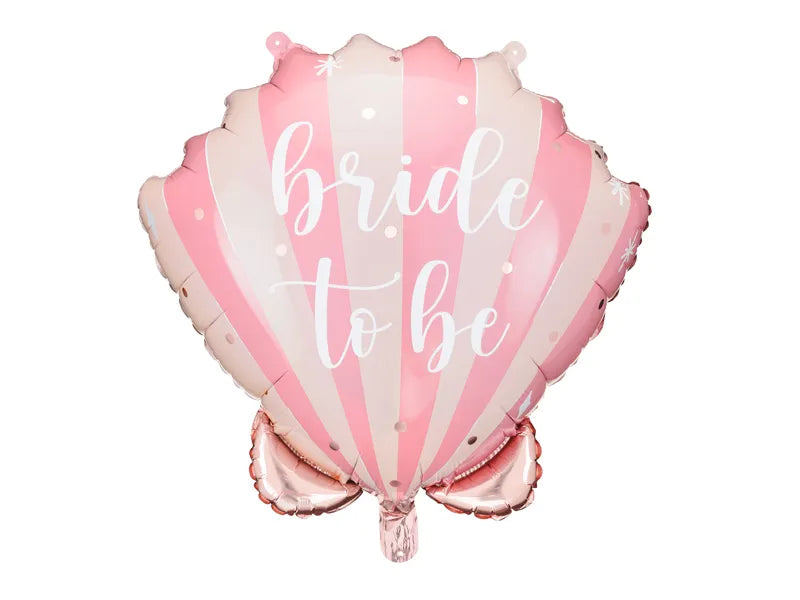 Feestbazaar Folieballon Bride To Be Schelp (52x50cm)