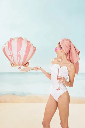Feestbazaar Folieballon Bride To Be Schelp (52x50cm)