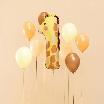 Feestbazaar Folieballon Cijfer 1 Giraffe (82cm)