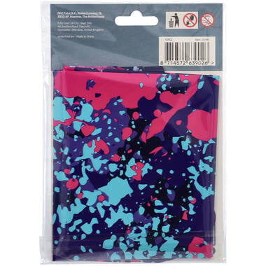 Feestbazaar Folieballon Cijfer 2 Paint Splash Neon (86cm)