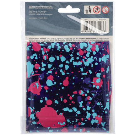 Feestbazaar Folieballon Cijfer 3 Paint Splash Neon (86cm)