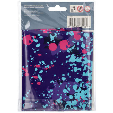 Feestbazaar Folieballon Cijfer 6 Paint Splash Neon (86cm)