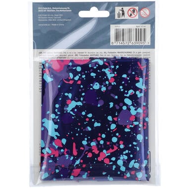 Feestbazaar Folieballon Cijfer 9 Paint Splash Neon (86cm)