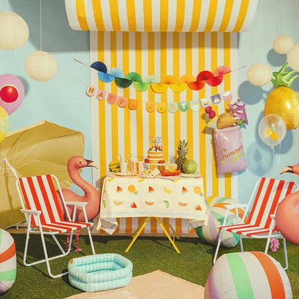 Feestbazaar Folieballon Cocktail Summer Vibes 47x49 cm