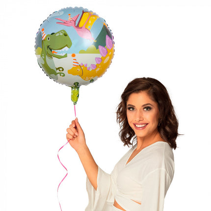 Feestbazaar Folieballon Dino party