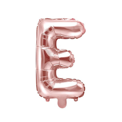 Feestbazaar Folieballon E Rose Goud 35 cm
