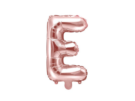 Feestbazaar Folieballon E Rose Goud 35 cm