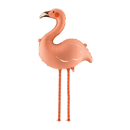 Feestbazaar Folieballon Flamingo Koraal (65x67 cm)