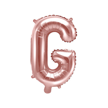 Feestbazaar Folieballon G Rose Goud 35cm