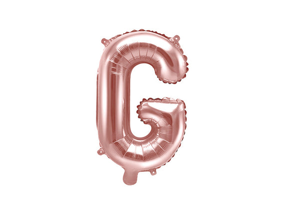 Feestbazaar Folieballon G Rose Goud 35cm