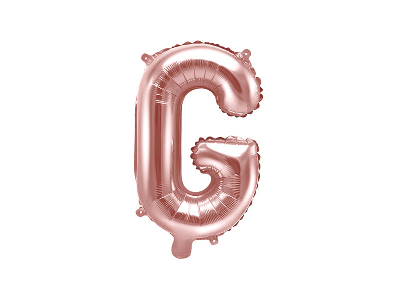 Feestbazaar Folieballon G Rose Goud 35cm
