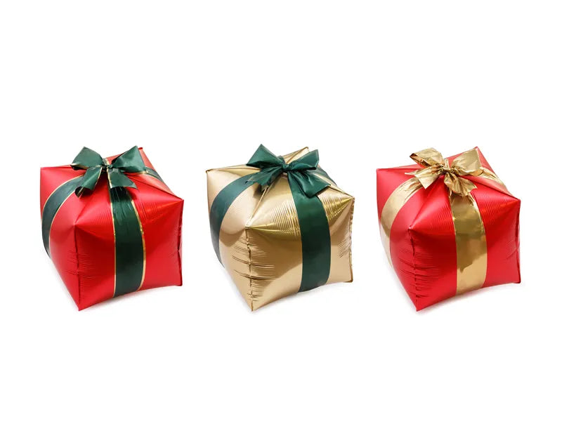 Feestbazaar Folieballon Gift Boxes 34x36cm (3st)