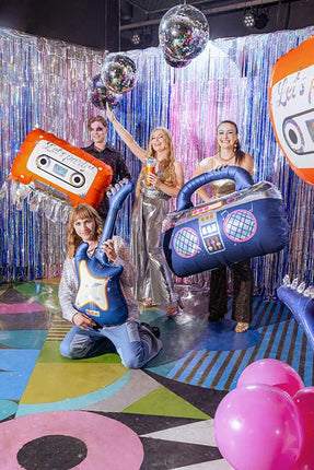 Feestbazaar Folieballon Gitaar (41x105cm)