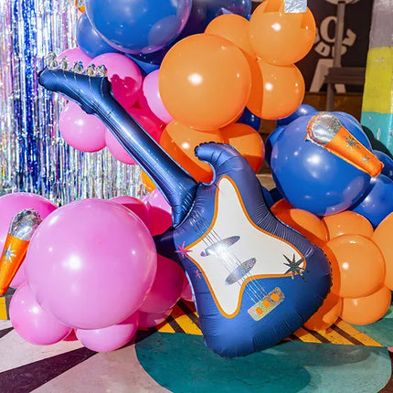 Feestbazaar Folieballon Gitaar (41x105cm)