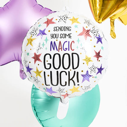 Feestbazaar Folieballon Goodluck Magic (45cm)