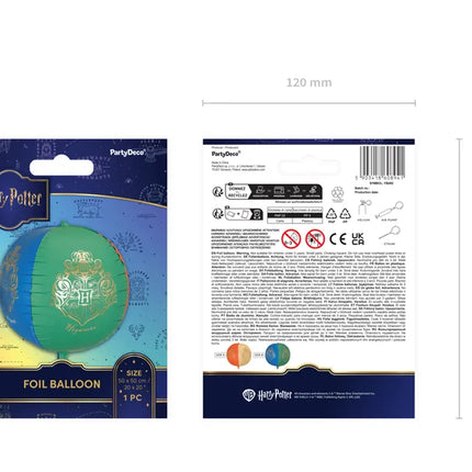 Feestbazaar Folieballon Harry Potter Hogwarts Rond