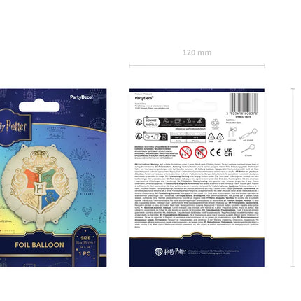 Feestbazaar Folieballon Harry Potter Zweinstein 35cm
