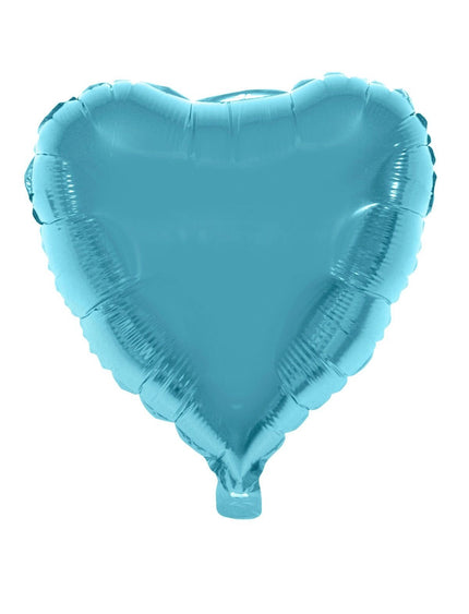 Feestbazaar Folieballon Hart Lichtblauw - 46cm