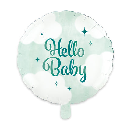 Feestbazaar Folieballon 'Hello Baby' (46cm)