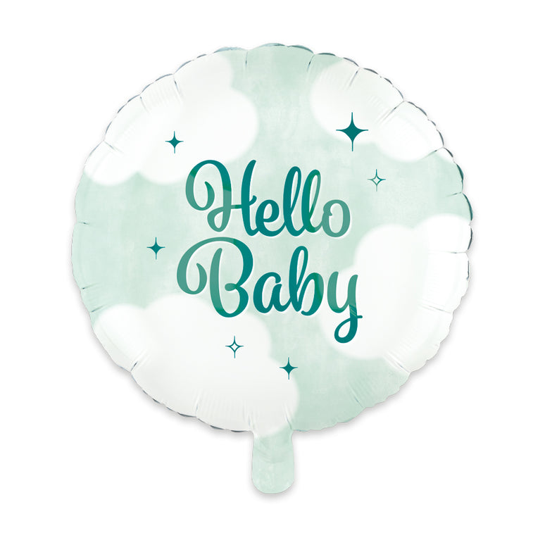 Feestbazaar Folieballon 'Hello Baby' (46cm)