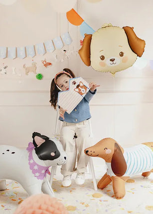 Feestbazaar Folieballon Hondje (63x48,5cm)
