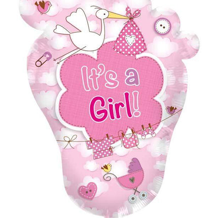 Feestbazaar Folieballon It's A Girl