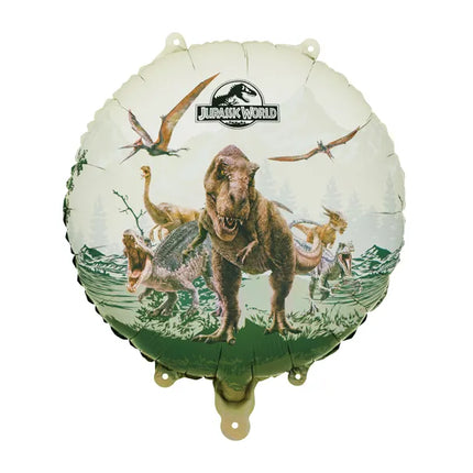 Feestbazaar Folieballon Jurassic World Rond 35x35cm