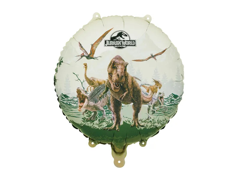 Feestbazaar Folieballon Jurassic World Rond 35x35cm