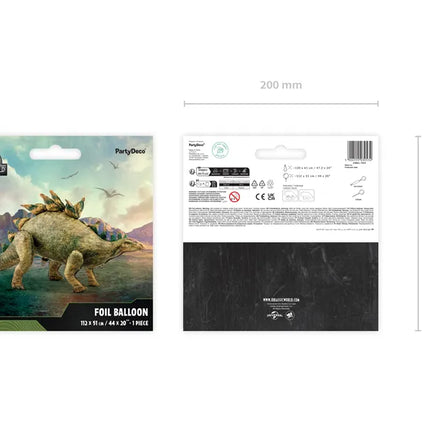 Feestbazaar Folieballon Jurassic World Stegosaurus 112x51cm