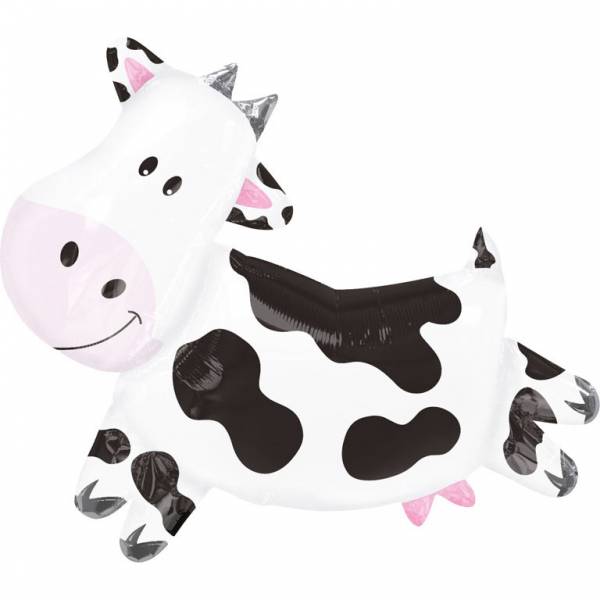 Feestbazaar FolieBallon Koe 71cm x 76cm