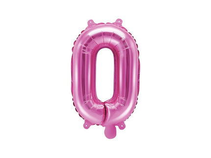Feestbazaar Folieballon Letter 'O' Donker Roze - 35cm