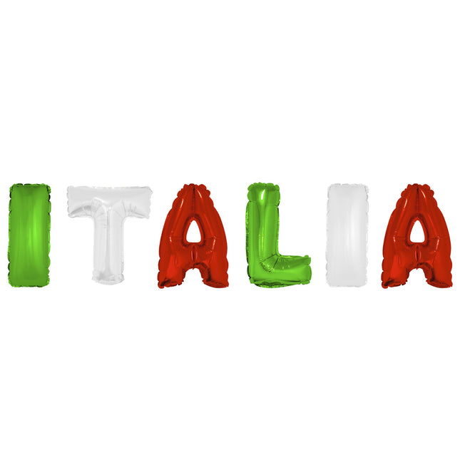 Feestbazaar Folieballon Letter Set Italia