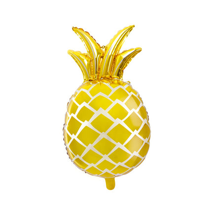 Feestbazaar Folieballon metallic Ananas