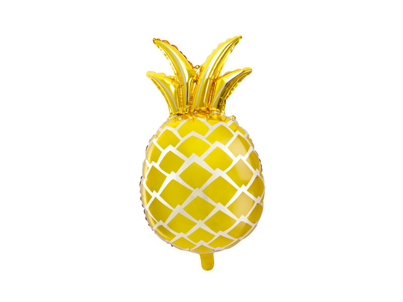 Feestbazaar Folieballon metallic Ananas