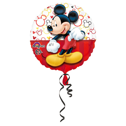 Feestbazaar Folieballon Mickey Mouse Rood - 43 cm