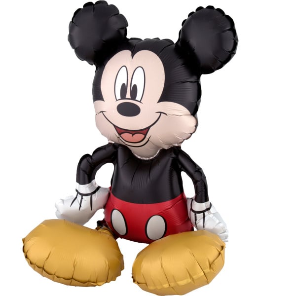 Feestbazaar Folieballon Mickey Mouse Zittend 45cm