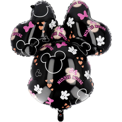 Feestbazaar Folieballon Minnie Mouse Gezicht 63x69cm