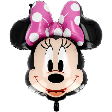 Feestbazaar Folieballon Minnie Mouse Gezicht 63x69cm