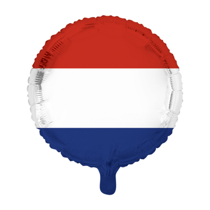 Feestbazaar Folieballon Nederlandse Vlag (46cm)