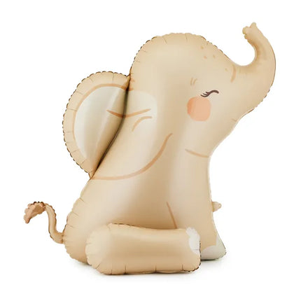Feestbazaar Folieballon Olifant Beige (84x90cm)