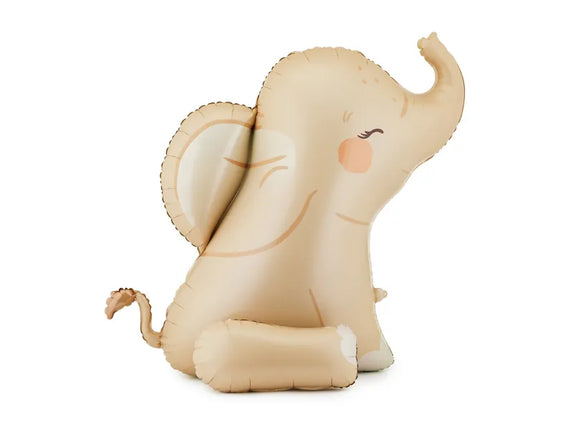 Feestbazaar Folieballon Olifant Beige (84x90cm)