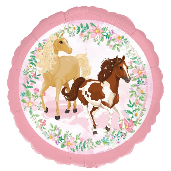 Feestbazaar Folieballon Paarden Beautiful (43cm)